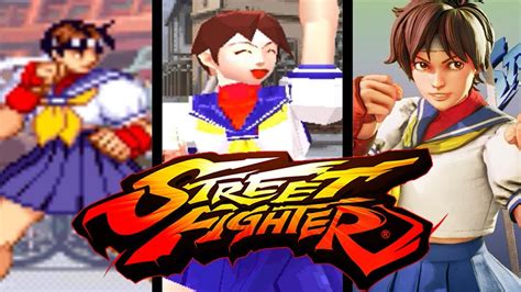 sakura kasugano|Sakura Kasugano [Street Fighter] EVOLUTION (1996.